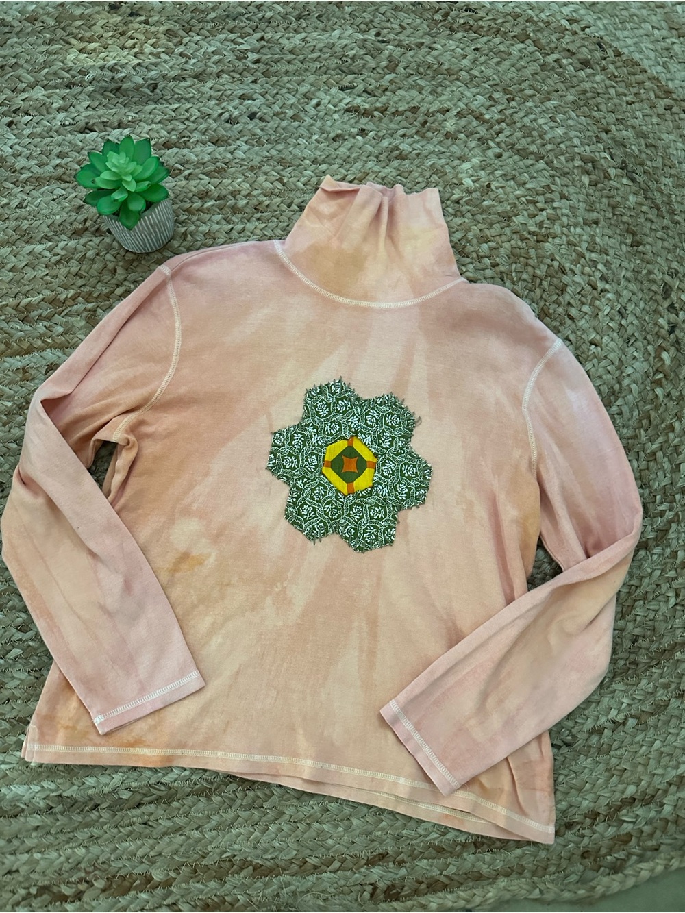 VINTAGE BOHO PRINT SWEATER